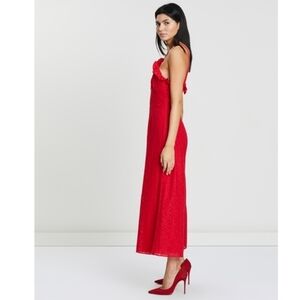 Keepsake The Label Octavia Red Jumpsuit- size S